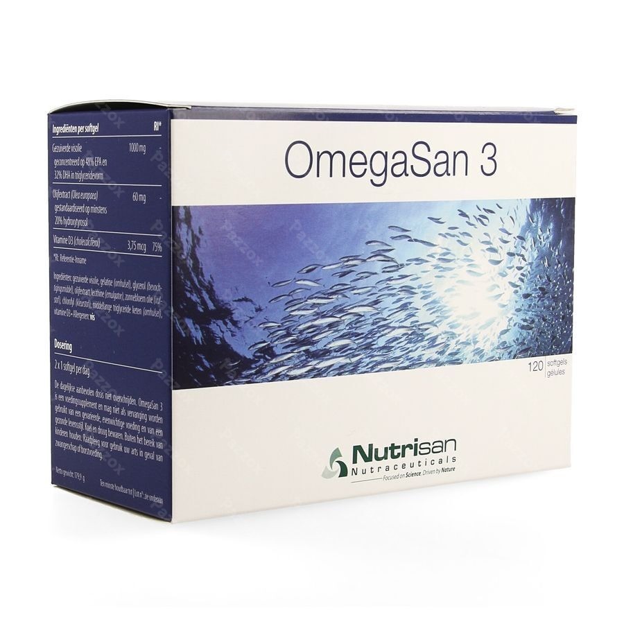 Omegasan 3 Softgels 120 Nutrisan