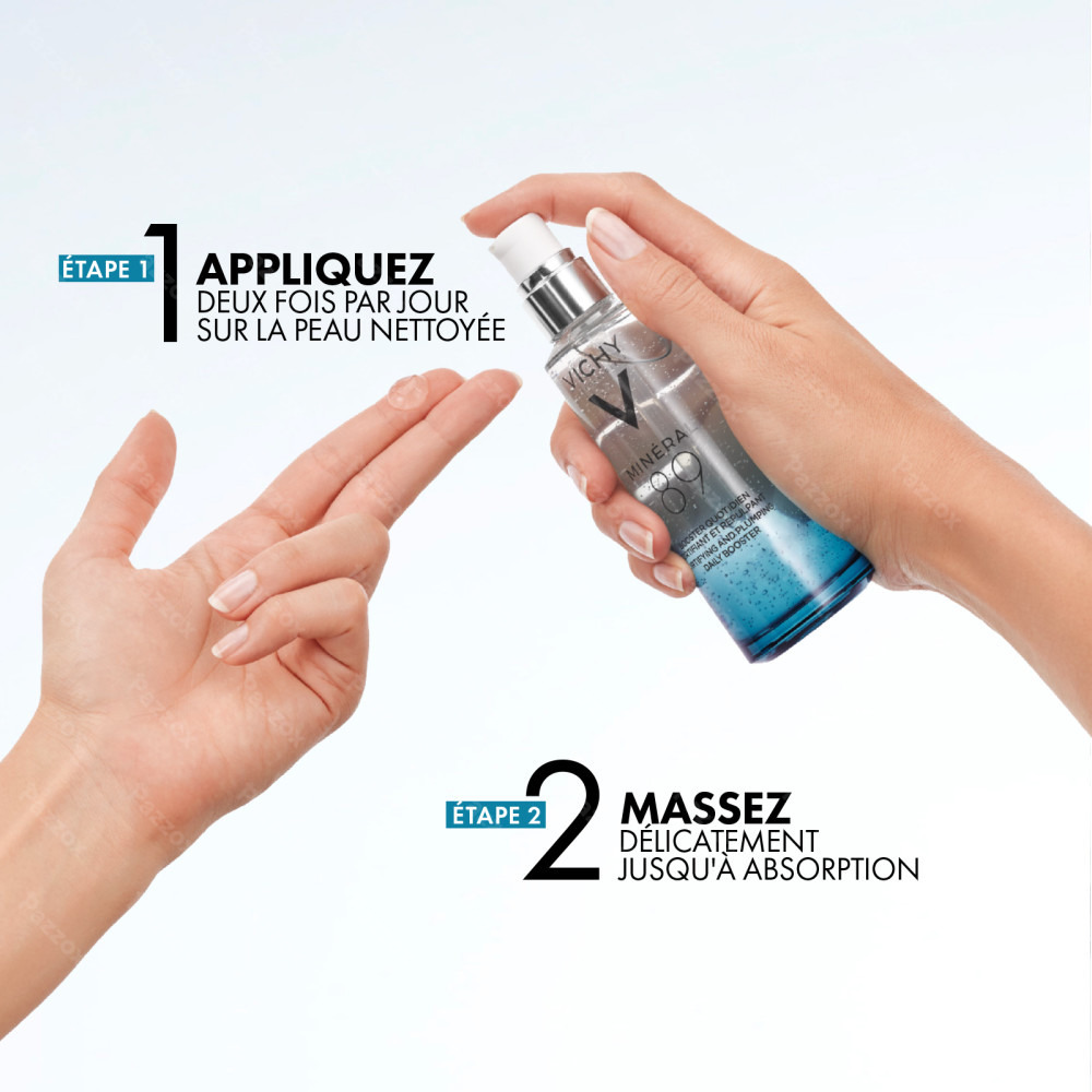 Vichy Minéral 89 Booster Sérum Quotidien Renforçant - Hydratation et Eclat 50ml
