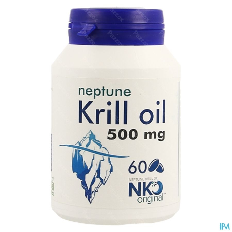 Soria Neptune Krill Oil 500mg Pot Perles 60