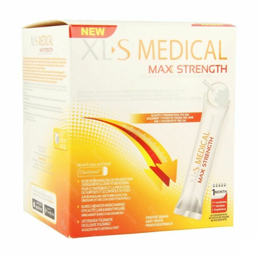 XL-S Medical Max Strength 60 Sticks