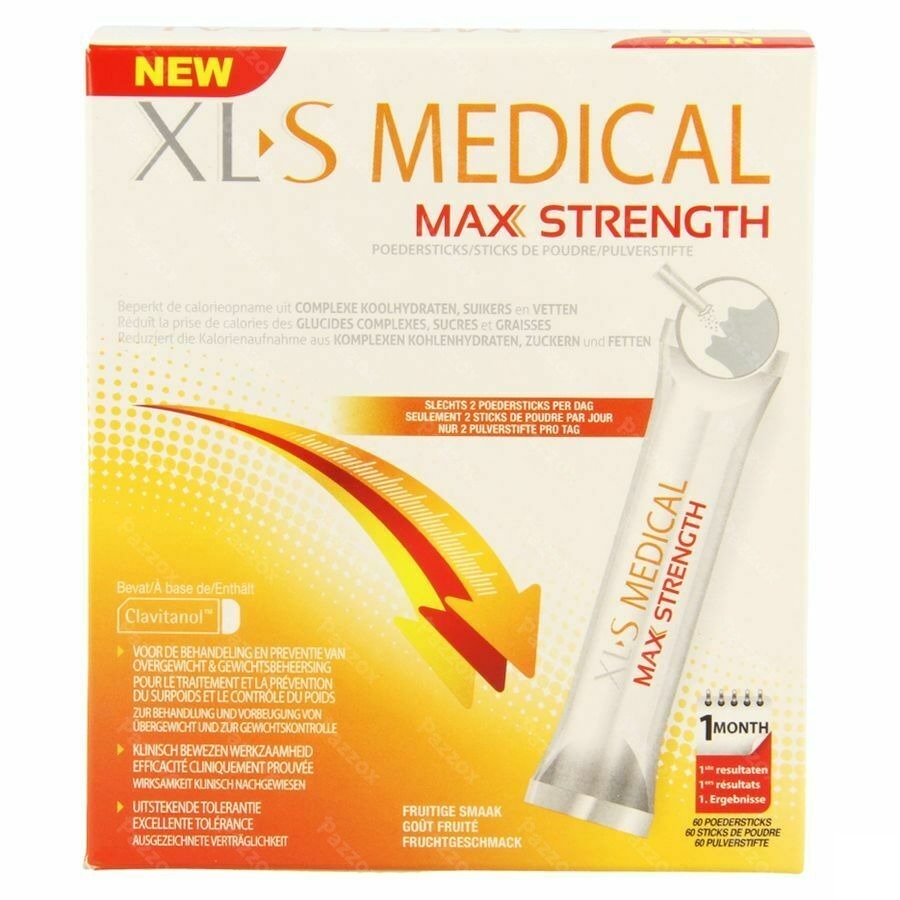 XL-S Medical Max Strength 60 Sticks