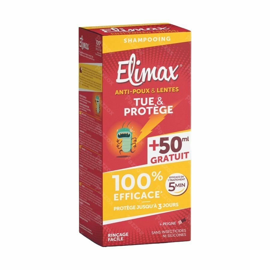 Elimax Shampoo A/poux Fl 250ml