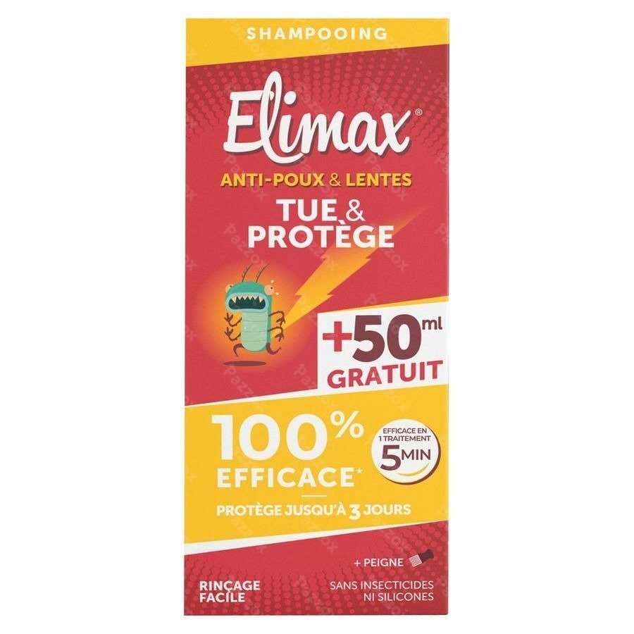Elimax Shampoo A/poux Fl 250ml