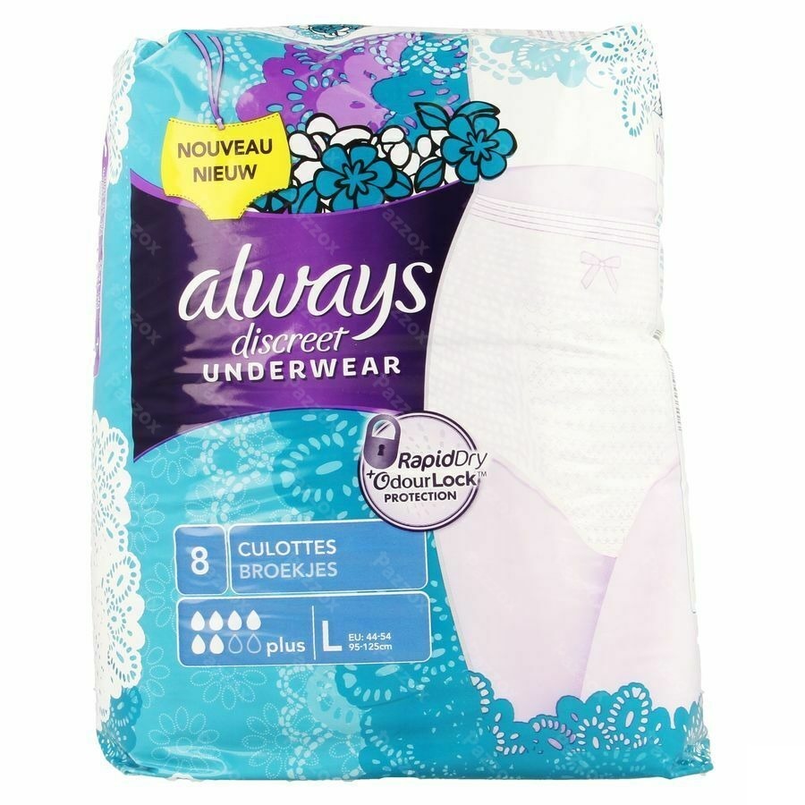 Always Discreet Incontinence Pants l 8