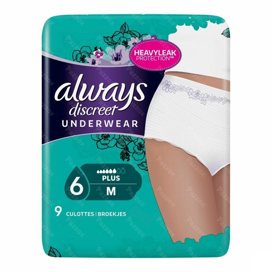 Always Discreet Incontinence Pants M 9