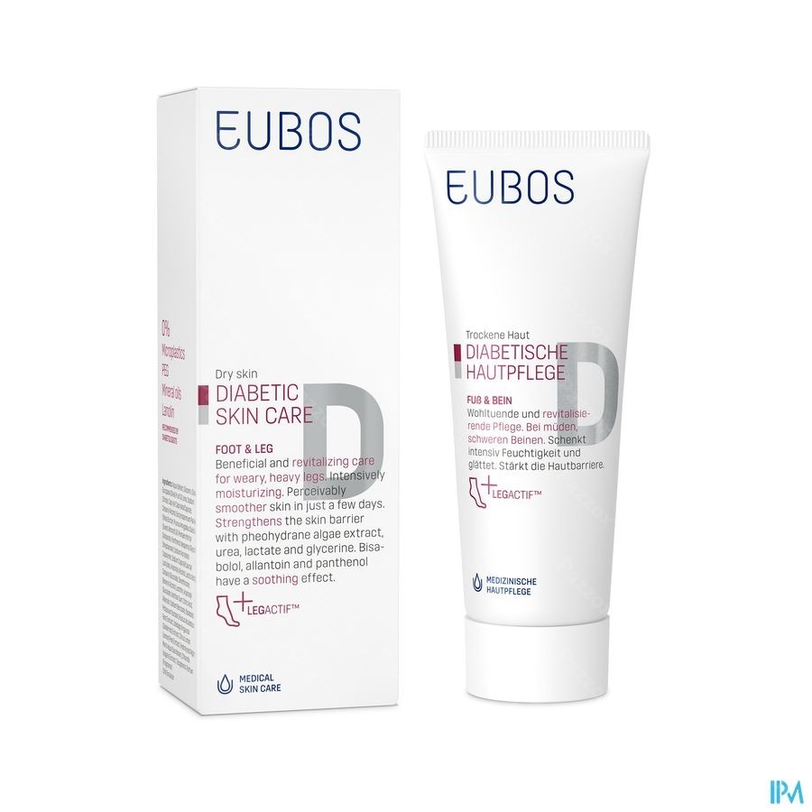 Eubos Diabetics Skin Care Pieds&jambes Creme 100ml