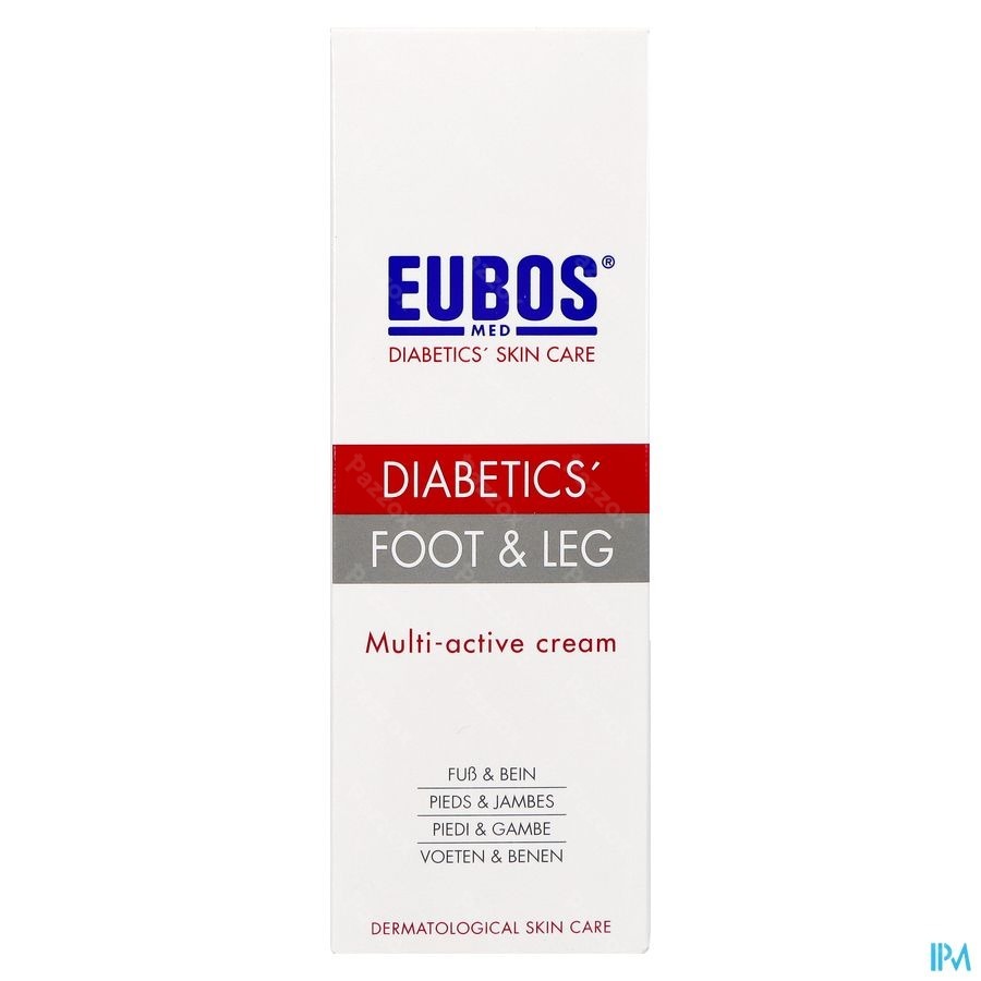 Eubos Diabetics Skin Care Pieds&jambes Creme 100ml