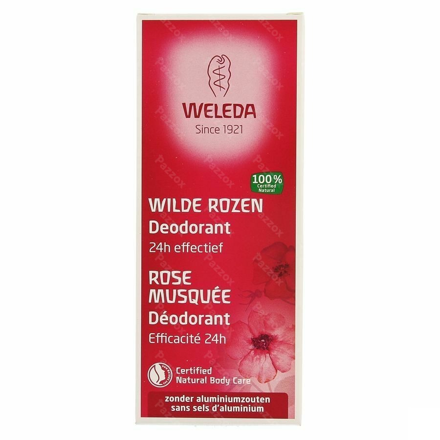 Weleda Deodorant Rose Musquee Nf 100ml