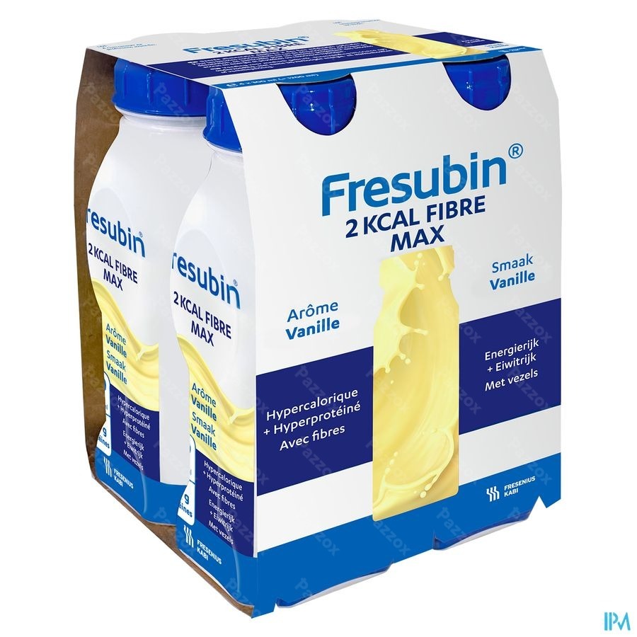 Fresubin 2kcal Fibre Max Drink Vanille Fl 4x300ml