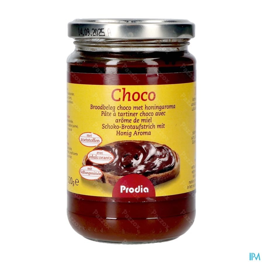 Prodia Tartinade Choco Honingar. 320g 3807 Revogan