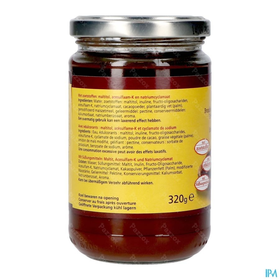 Prodia Tartinade Choco Honingar. 320g 3807 Revogan