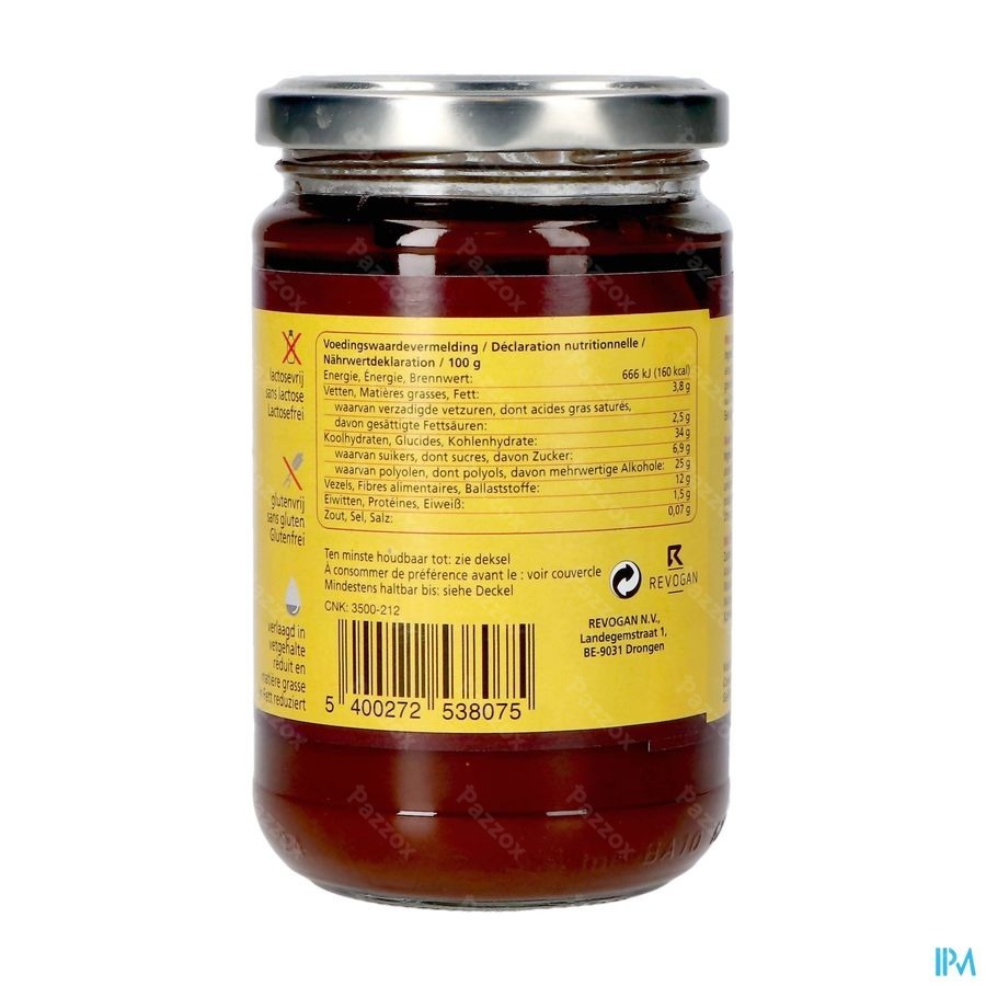 Prodia Tartinade Choco Honingar. 320g 3807 Revogan