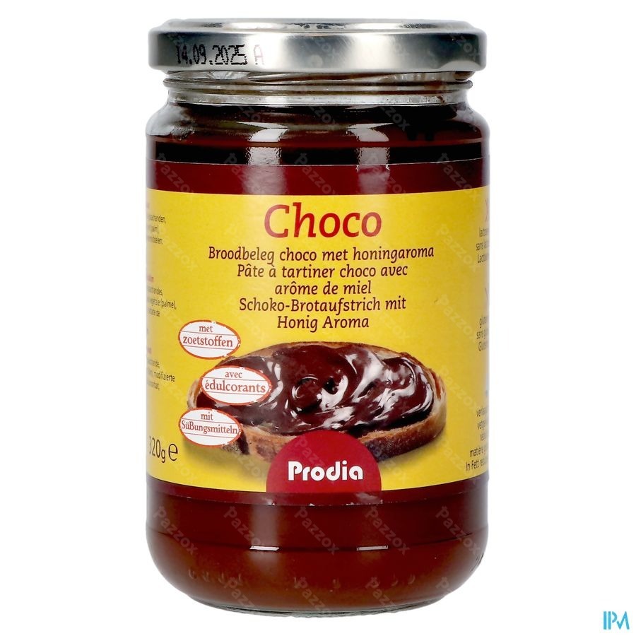 Prodia Tartinade Choco Honingar. 320g 3807 Revogan