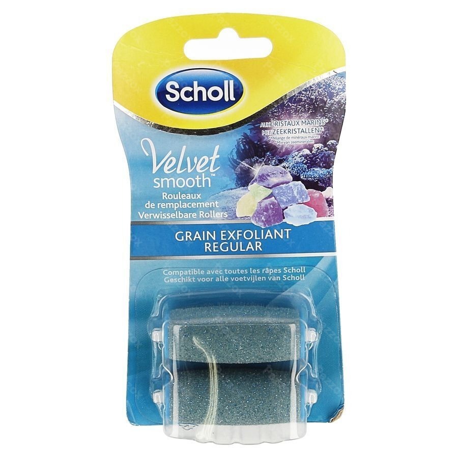 Scholl Velvet Smooth Tm Rechar.regul.marin Mineral