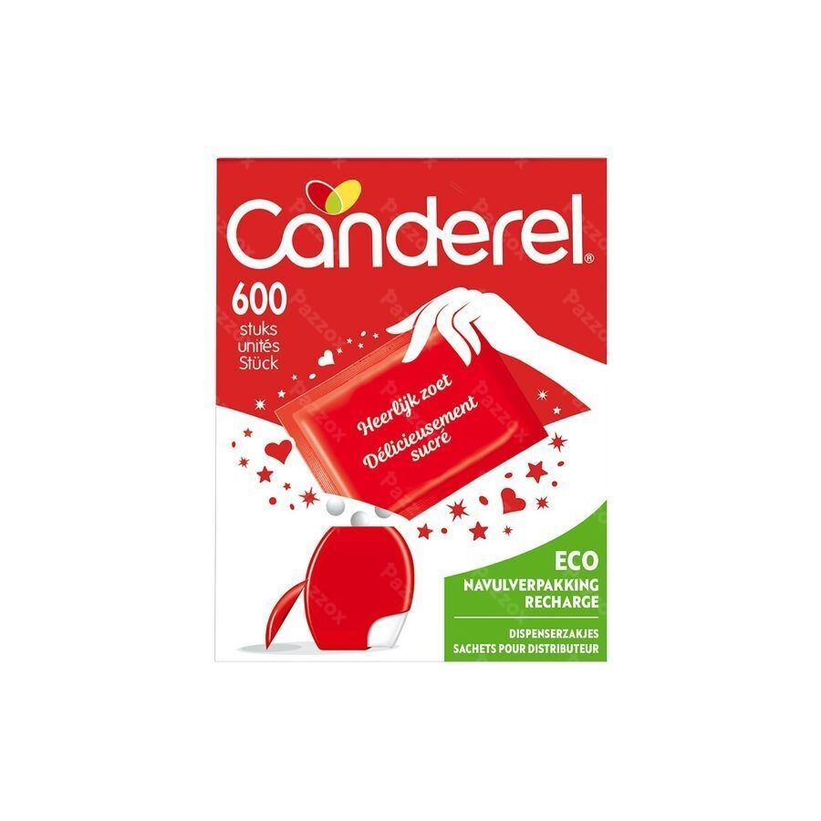 Canderel Recharge Pr Distributeur Maxipack 500+100
