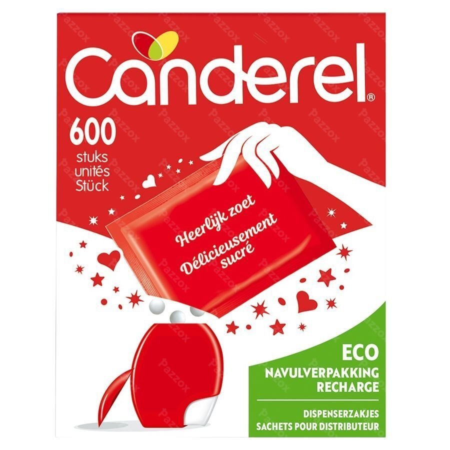Canderel Recharge Pr Distributeur Maxipack 500+100