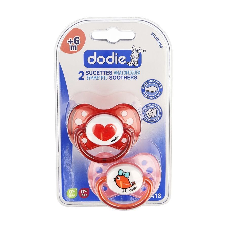 Dodie Sucette Anatomique Silic. +6m Dessin F A18 2