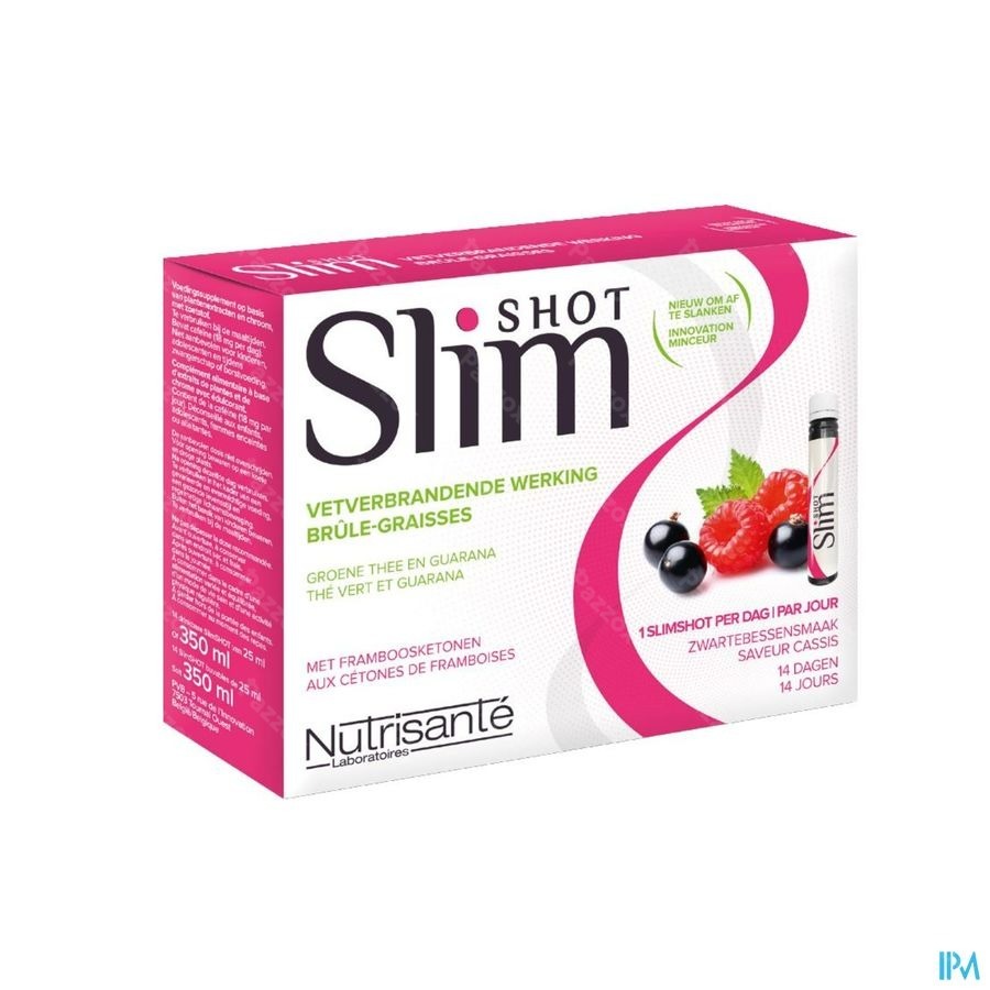 Slimshot Brule Graisse 14 Jours 14x25ml