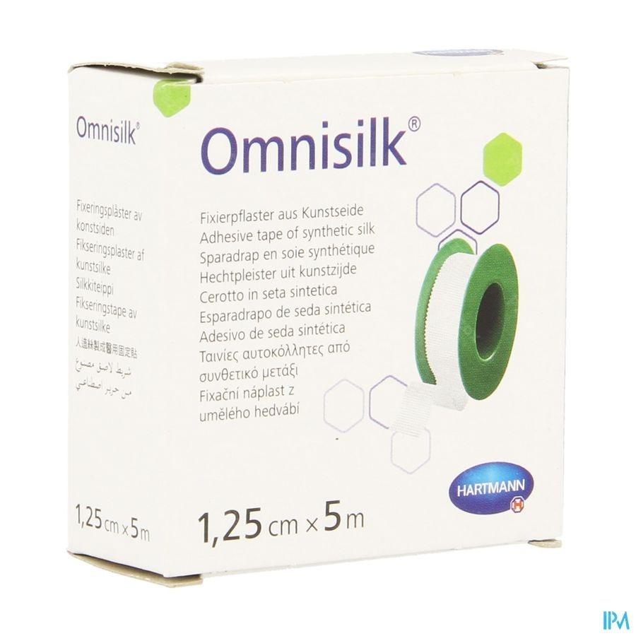 Omnisilk 1,25cmx5m 1 P/s
