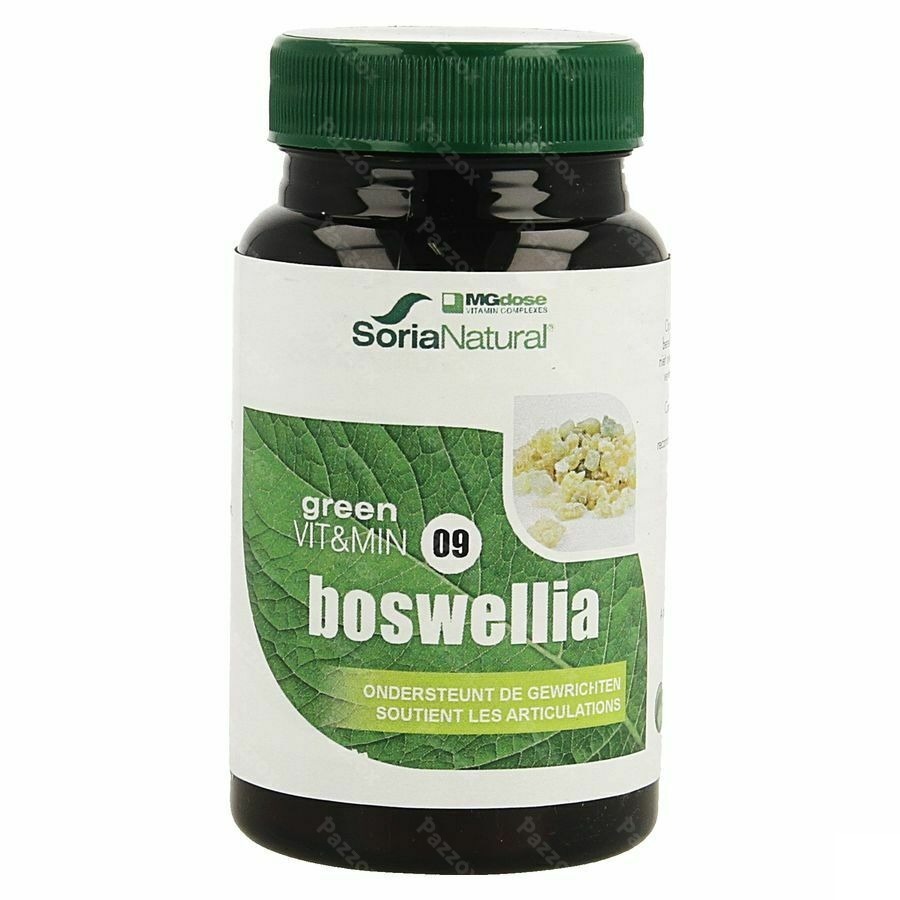 Soria Boswellia Mgdose Vit Complex Comp 30