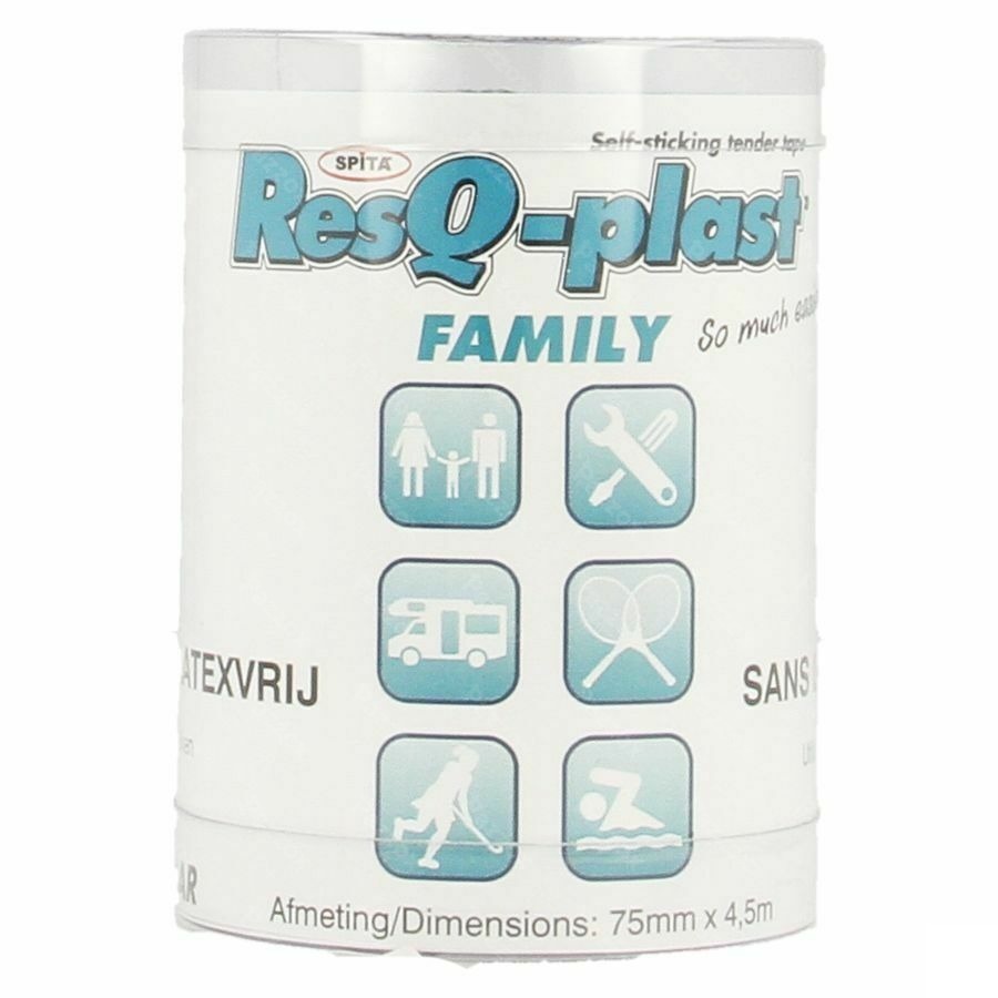 Resq-plast Family 4,5mx75mm Bleu 1