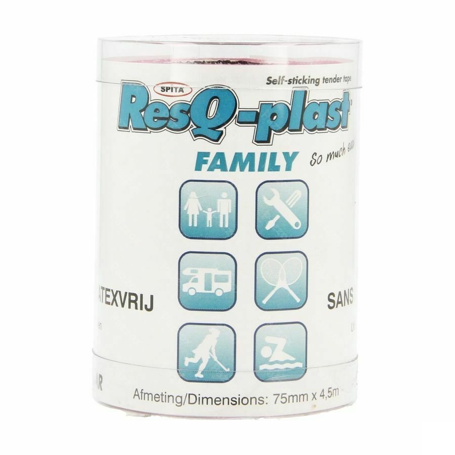 Resq-plast Family 4,5mx75mm Rose 1