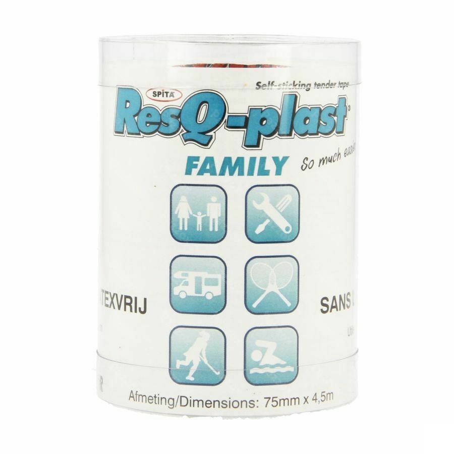 Resq-plast Family 4,5mx75mm Blanc 1
