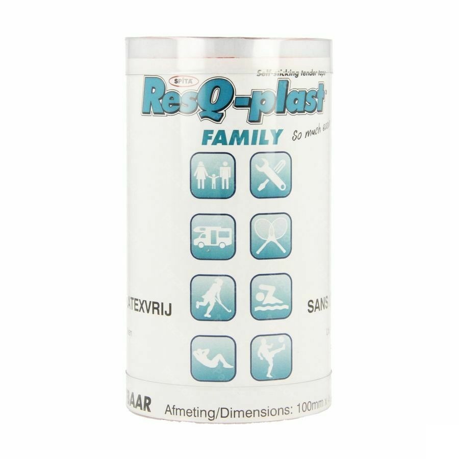 Resq-plast Family 4,5mx100mm Rouge 1