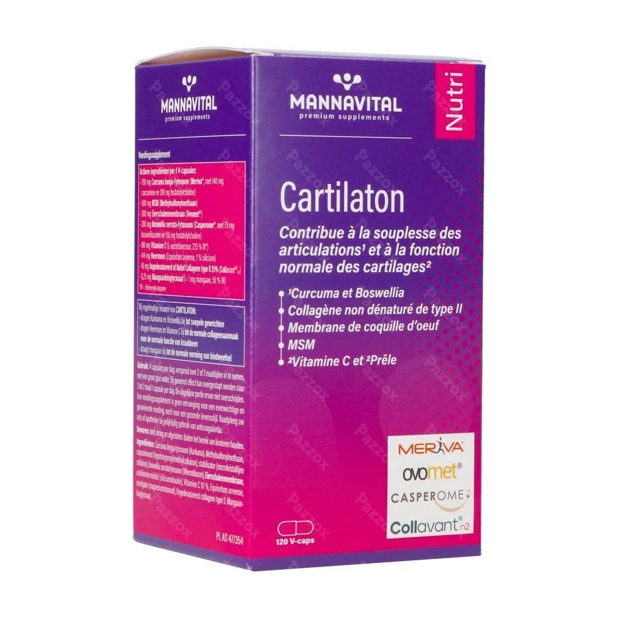 Mannavital Cartilaton V-caps 120
