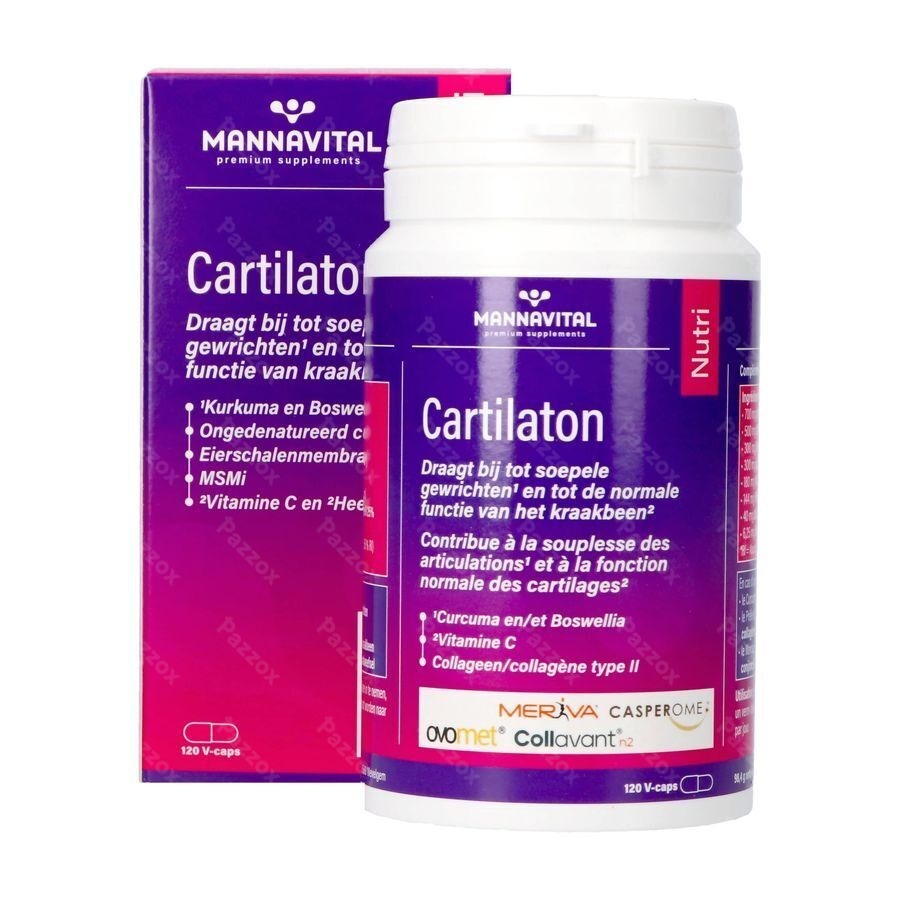 Mannavital Cartilaton V-caps 120