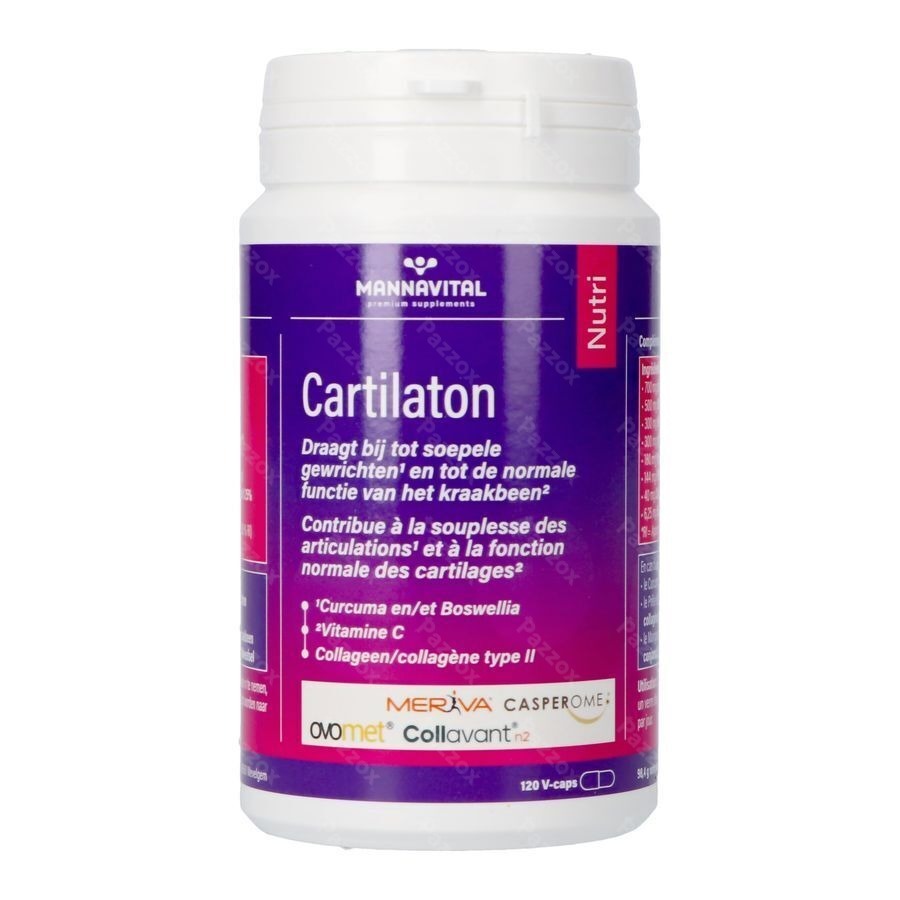 Mannavital Cartilaton V-caps 120