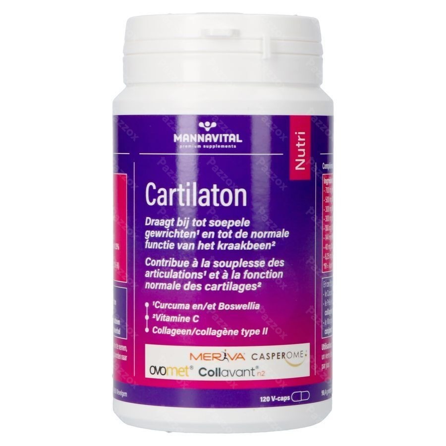 Mannavital Cartilaton V-caps 120