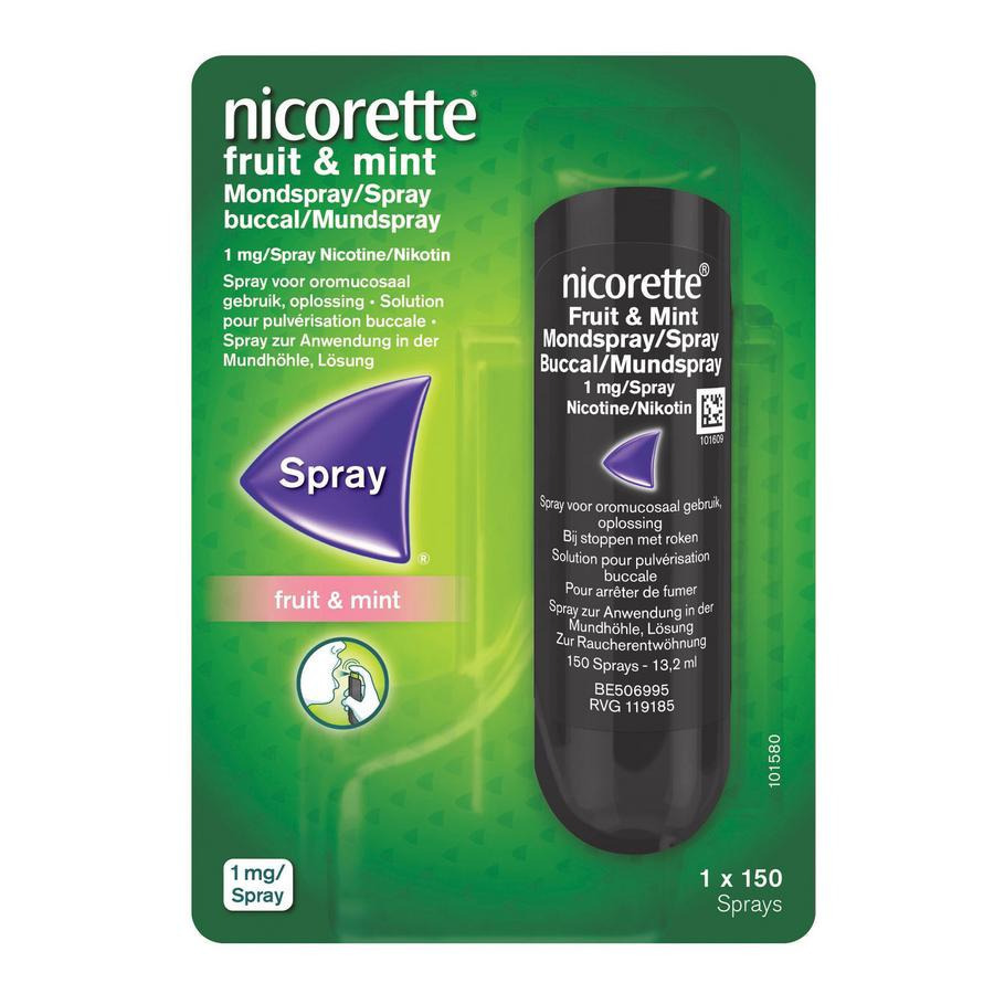 Nicorette Fruit & Mint 1mg/spray  (150 sprays) 