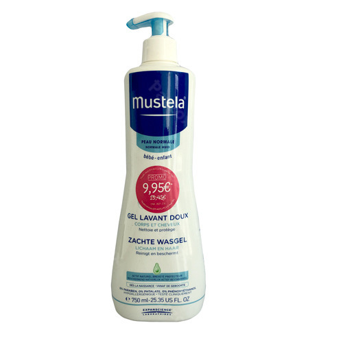 Mustela Pn Gel Lavant Doux 750ml Promo