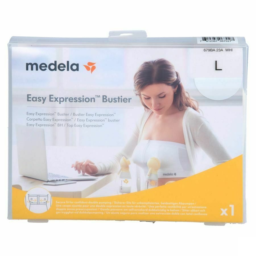 Medela Easy Expression Bustier Blanc l Nf