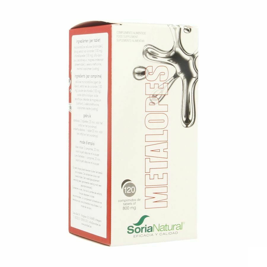SoriaNatural Metalopes 120 Gélules