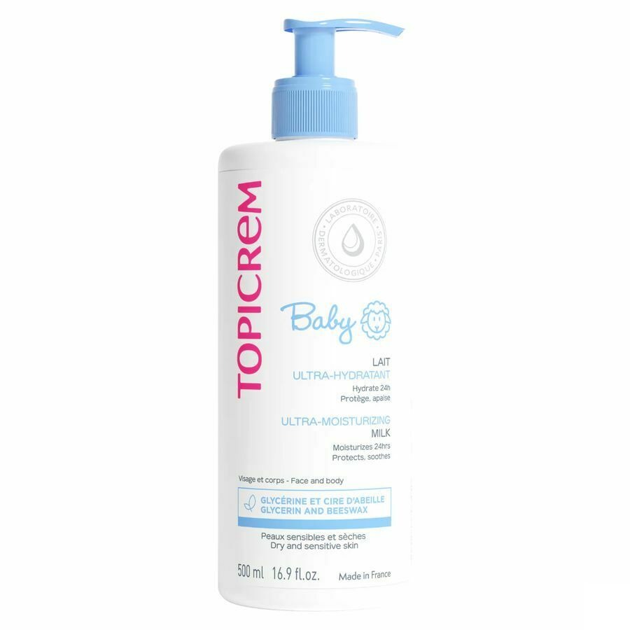 Topicrem Baby Lait Ultra-hydratant 500ml