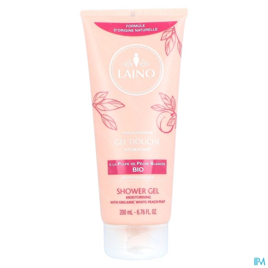 Laino Gel Douche Pulpe Peche 200ml