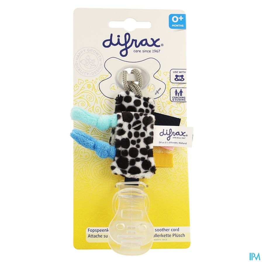 Difrax Attache Sucette Pluche