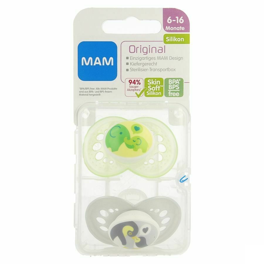 Mam Sucette Original +6m Unisexe