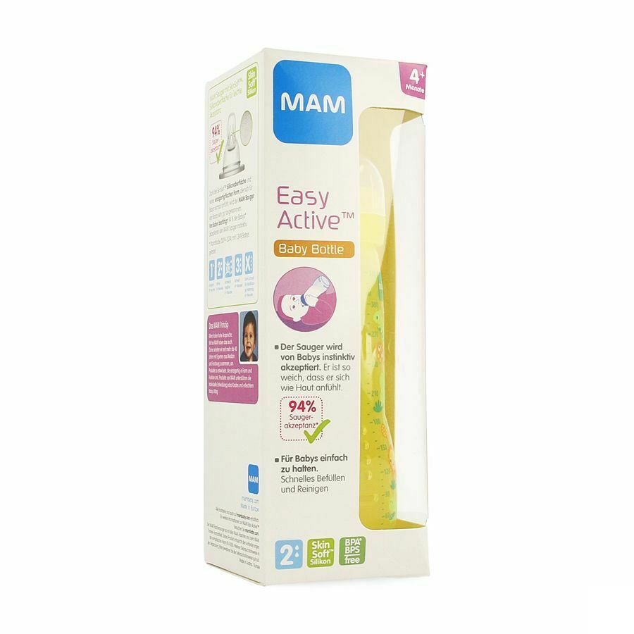 Mam Biberon Easy Active Baby Bottle 330ml Unisexe