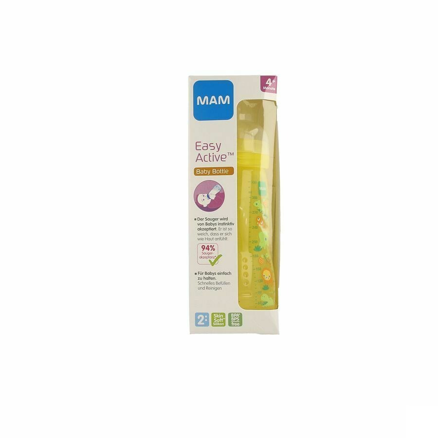 Mam Biberon Easy Active Baby Bottle 330ml Unisexe