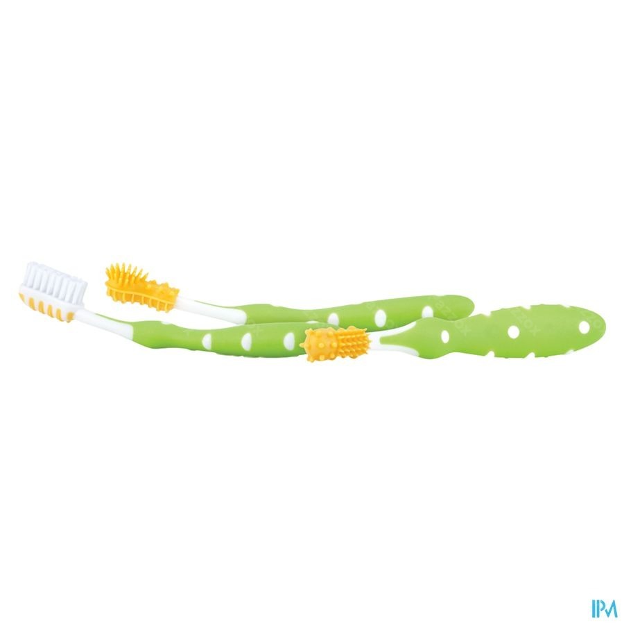 Nûby Set de brosses à dents 3 pièces – 3m+ 