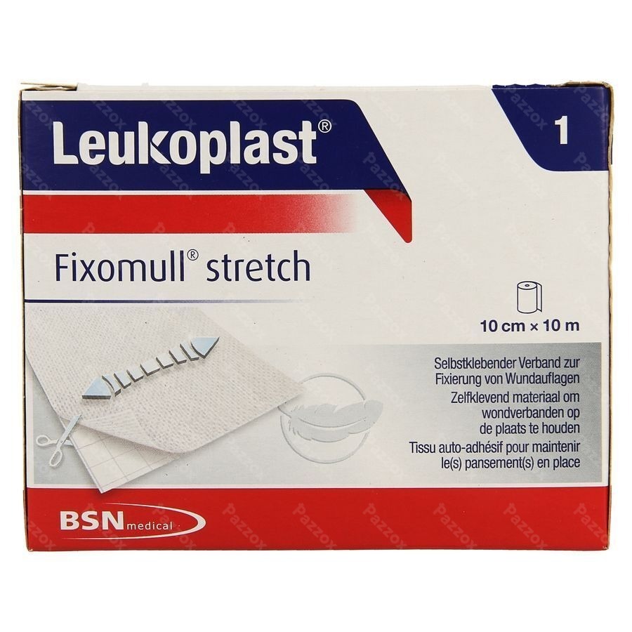 Fixomull Stretch 10cmx10m 1 Leukoplast