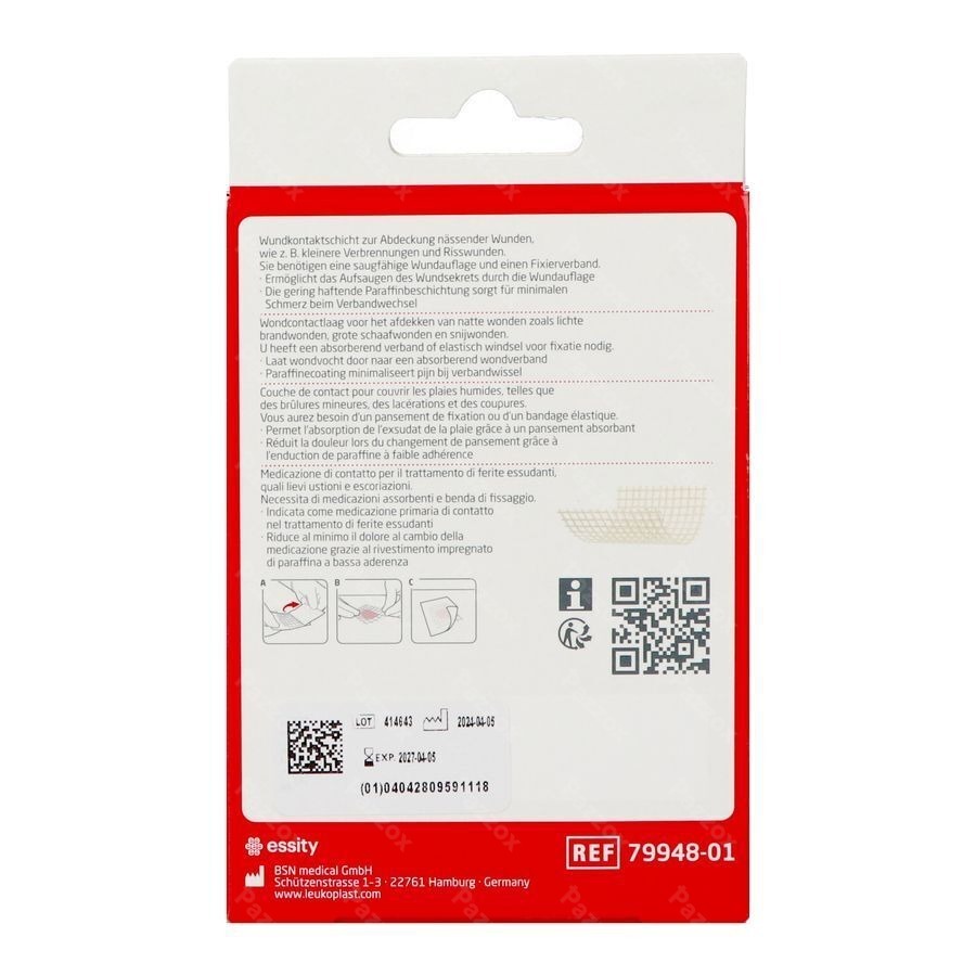 Cuticell Classic 5cmx5cm 5 Leukoplast