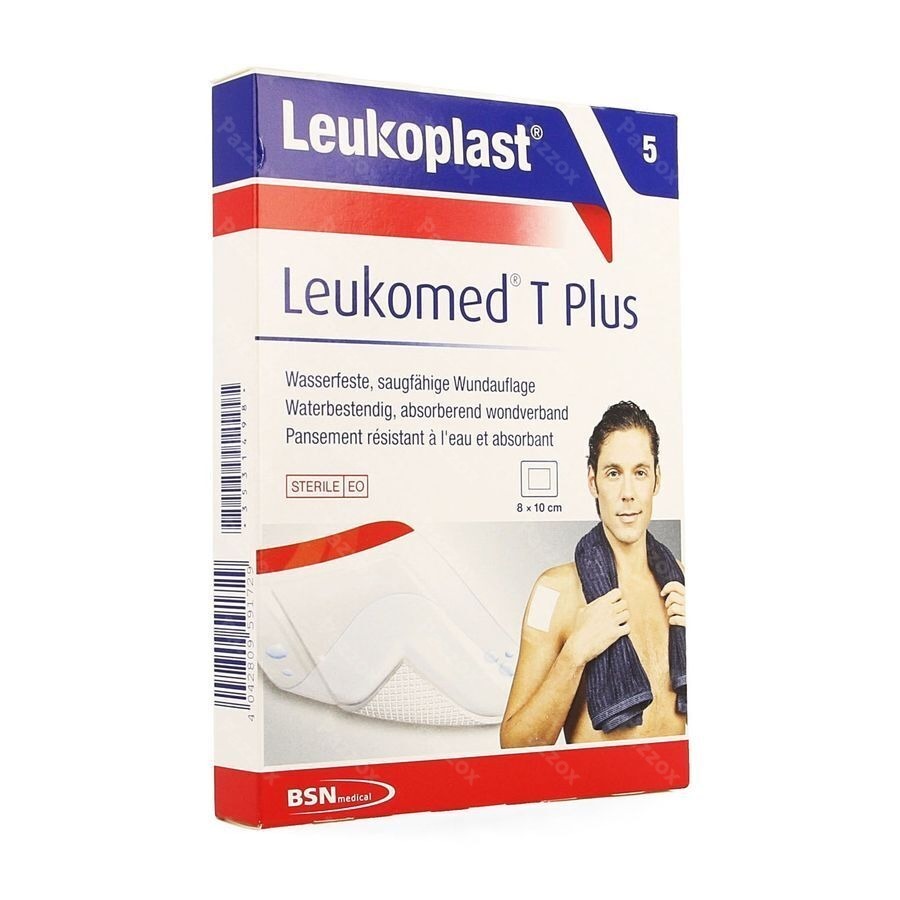 Leukomed T Plus 8cmx10cm 5 Leukoplast