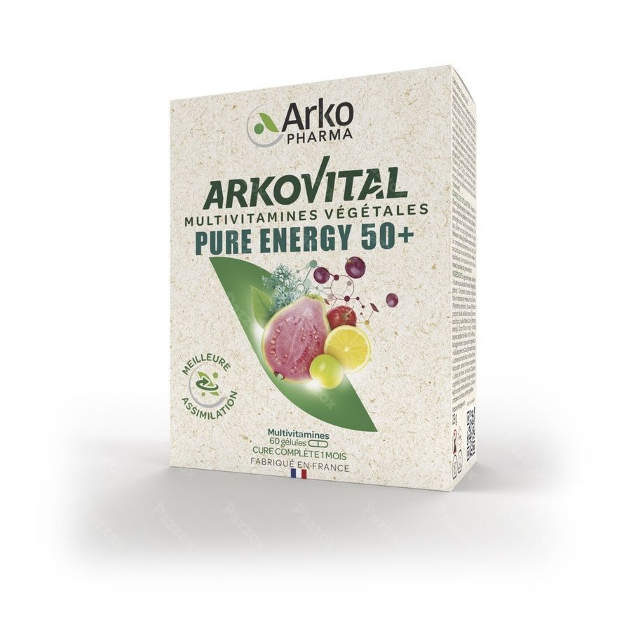 Arkovital Pure Energy 50+ Caps 60