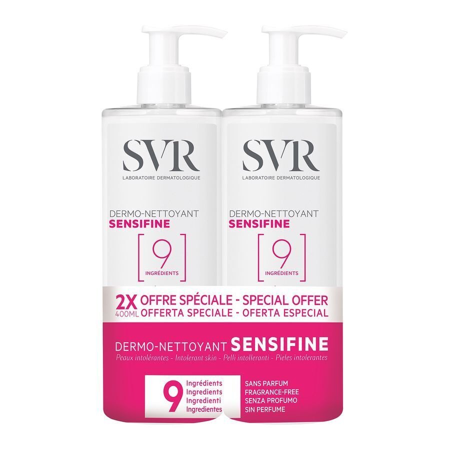 SVR Sensifine Dermo-Nettoyant Duo 2x400ml