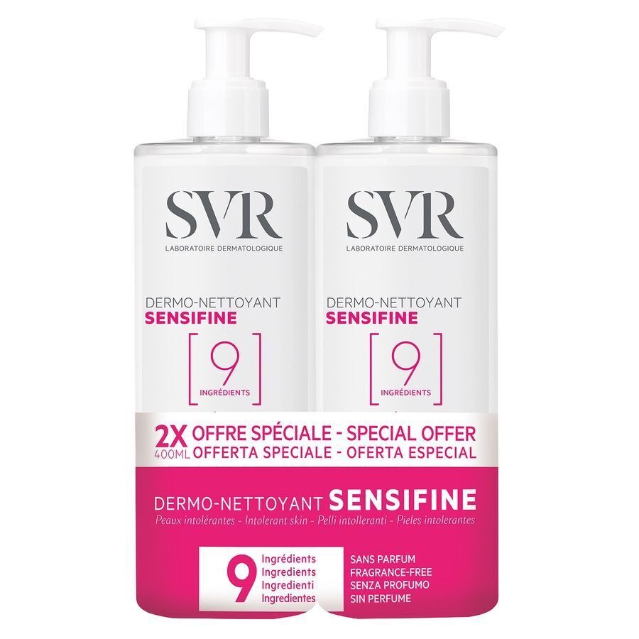 SVR Sensifine Dermo-Nettoyant Duo 2x400ml