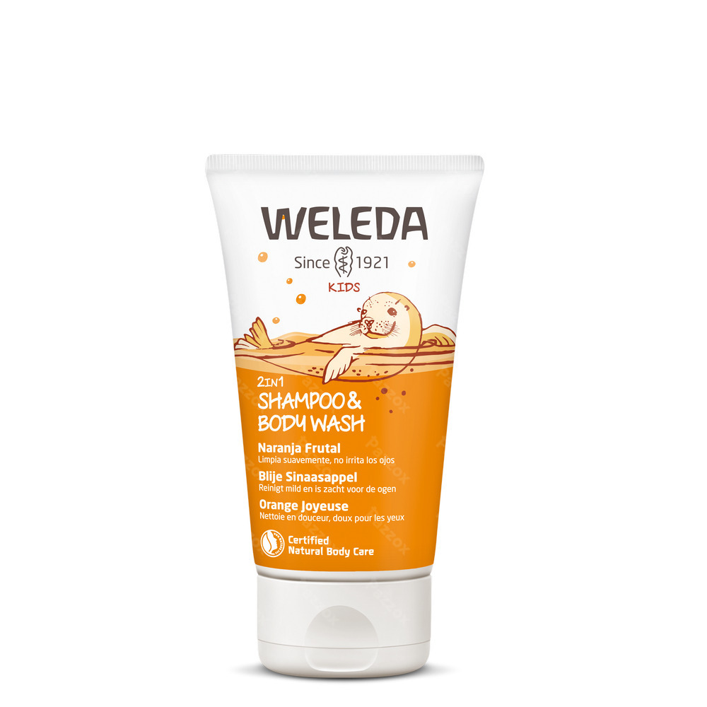 Weleda Shampoo & Bodywash 2en1 Orange 150ml
